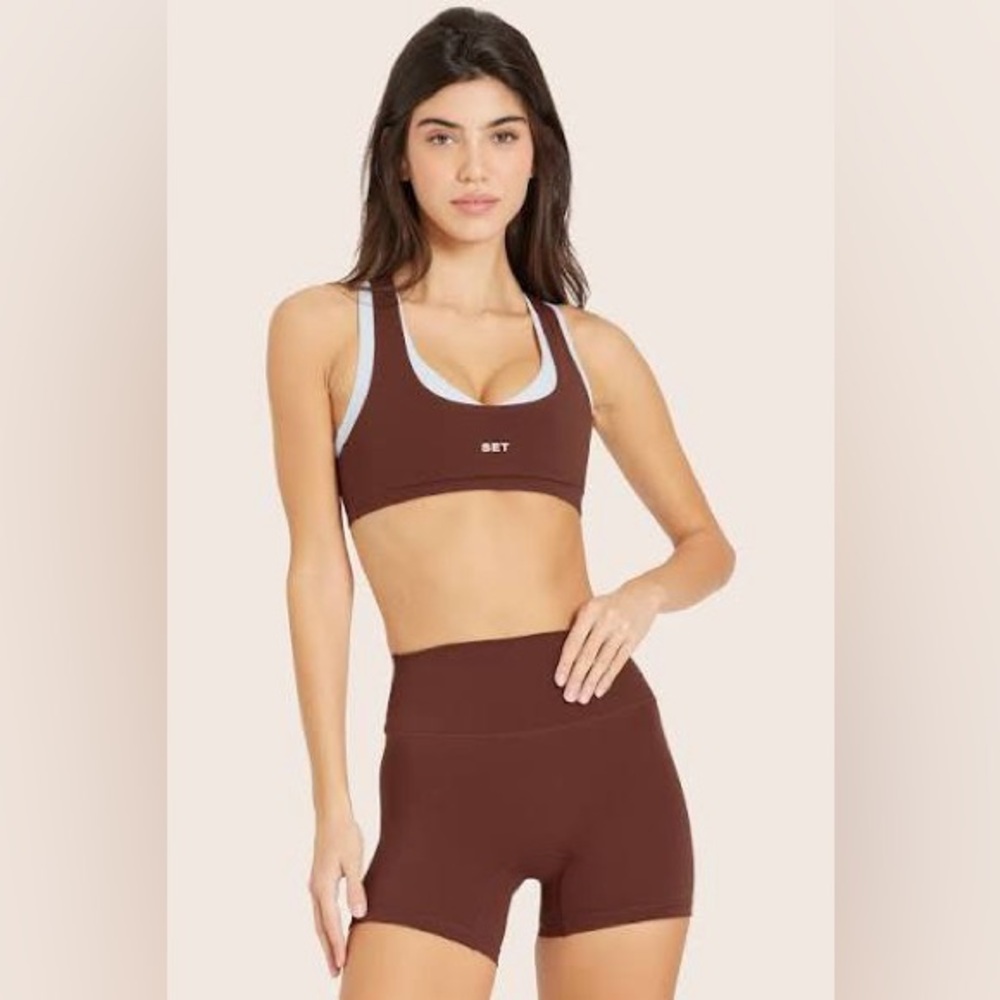 SET ACTIVE Sportbody Sport Gym Bra Cola-M